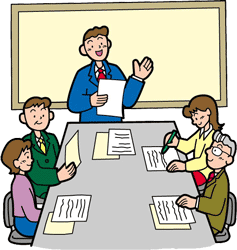 教育委員会会議の画像