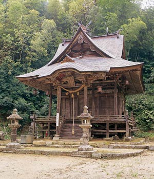 稲生神社　本殿（県重文）の画像